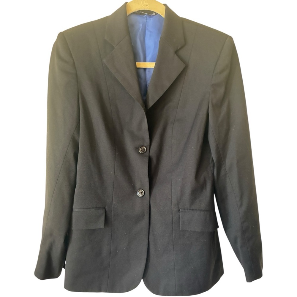 Women's Devon-Aire Black Equestrian Jacket M - Picture 2 of 6